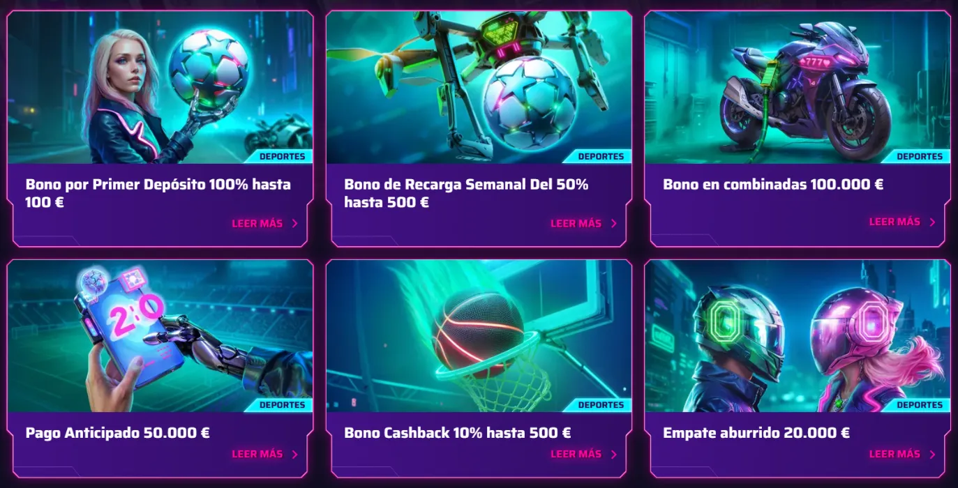 Roby Casino Promociones Deportivas Roby Casino promociones deportivas con bonos de depósito, cashback y apuestas combinadas